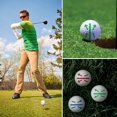 thumbnail image 4 of Línea de golf, 4 piezas de marcadores de dibujo, herramienta de alineación de línea Clip de marcado de pelota de golf para alicates de papel de cera de revestimiento (verde, azul, negro, púrpura), 4 of 5