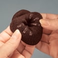 thumbnail image 3 of Furniture Socks with Felt Bottom, Fits 1-2" Diameter Legs, Rubber Inside For Snug Fit - Set of 8, Dark Brown, 3 of 7