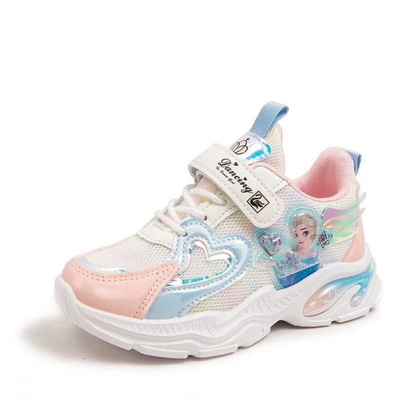 Kids Mesh Sneakers Girls Casual Shoes Unisex-Child Lightweight Breathable Athletic Running Tennis Walking School Shoes