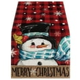 thumbnail image 2 of Supbessel Grinch Christmas Decorations Christmas Table Runners Christmas Decorations Merry Christmas Table Runners Winter Holiday Kitchen Dining Home Table Decorations, 2 of 3