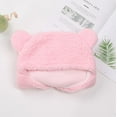 thumbnail image 7 of Baby Fleece Jumpsuits, Infant Newborn Plush Sleepwear Hooded Romper Warm Coat Flannel Fleece Jumpsuit Fuzzy Outwear, 7 of 7