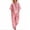 Z49 Pink-Two Piece Linen Sets for Women, variant on Two Piece Linen Sets for Women Short Sleeve High Neck Button Tunic Tops and Relaxed Fit Wide Leg Pants with Pockets Summer Casual Vacation Outfits Light Blue,XXXL