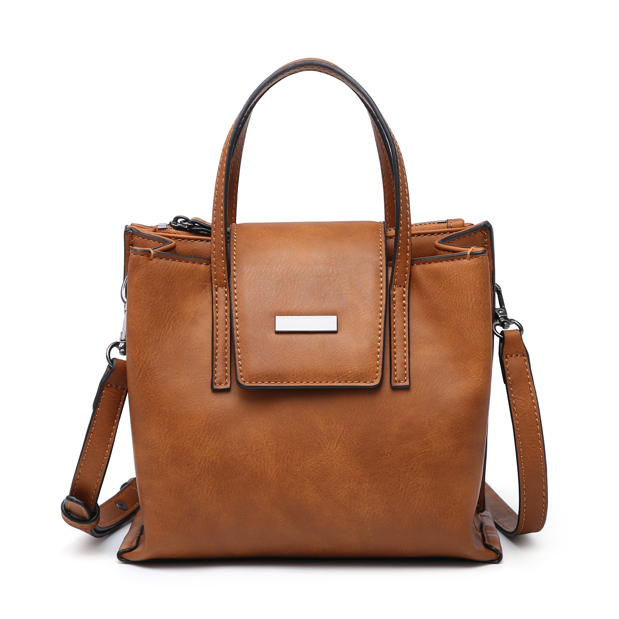 Kepooman Women Tote Bags Top Handle Satchel Handbags Shoulder Purse with Triple Zip Top for Womens, Tan Kepooman Women Tote Bags Top Handle Satchel Handbags Shoulder Purse with Triple Zip Top for Womens, Tan