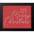 thumbnail image 2 of Lux + Me Designs 14x12 Black Modern Framed Museum Art Print Titled - We Wish You a Merry Christmas, 2 of 5