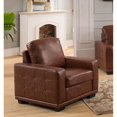 thumbnail image 2 of Room Designs Chair Tobacco Brown Contemporary Square, 2 of 3