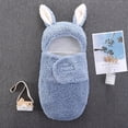 thumbnail image 1 of HLONK Hot Selling Warm Solid Plush Sleeping Bag For Baby, 1 of 7