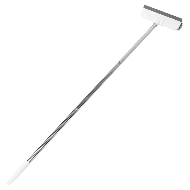 OULII Floor Sweeper Cleaning Tool Groove Cleaning Brush Plastic Silver 1Pcs