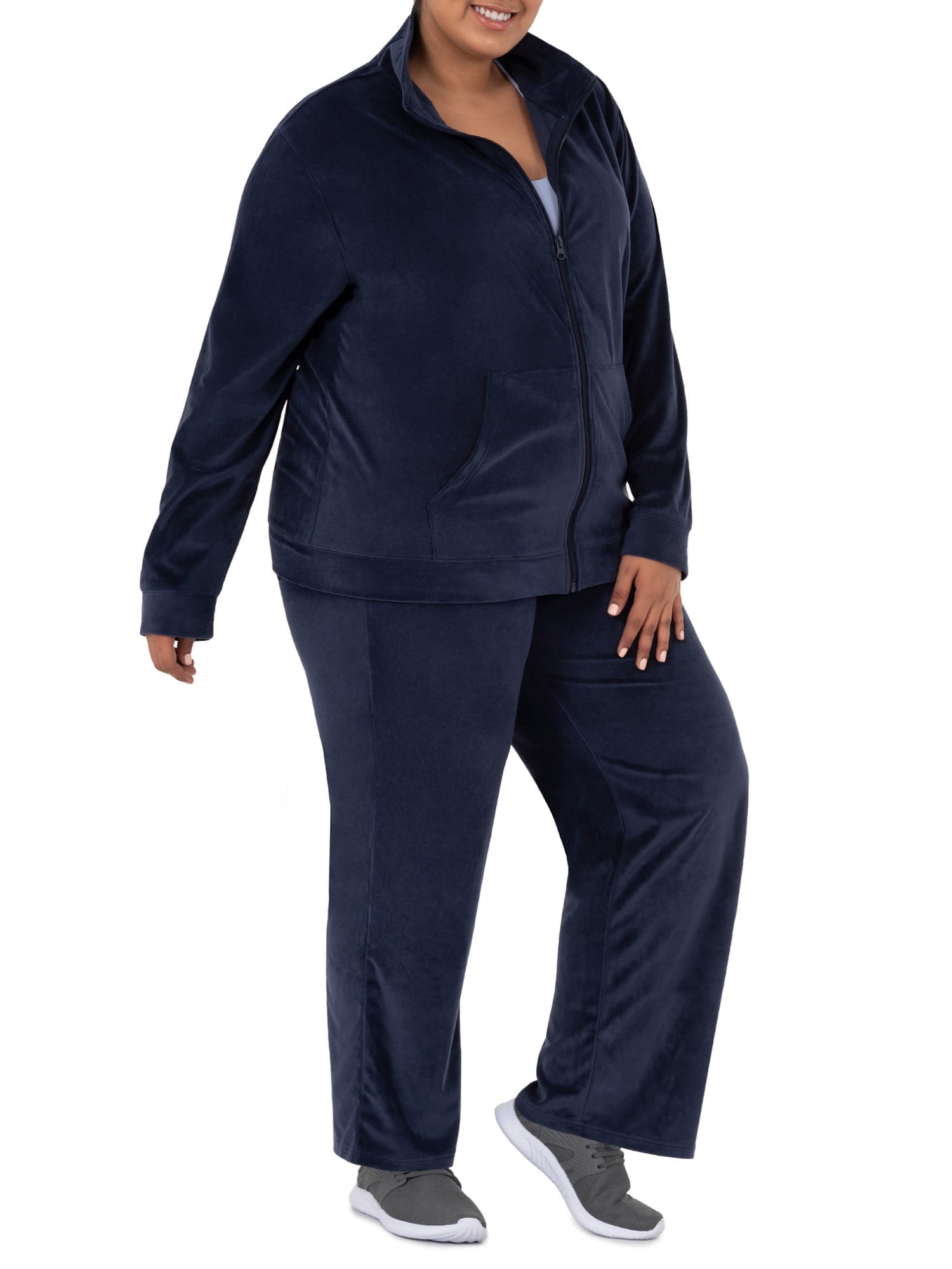 plus size 2 piece jogger set