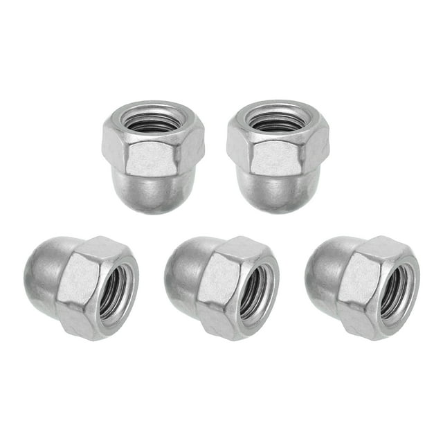 5 Pcs Écrous de Capuchon de Gland M14x2mm, Écrous de Tête de Dôme en Acier Inoxydable 316