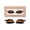 C, variant on Lazy Eye Shadow Eyelash Patch, Eyeshadow Eyelash Stickers, Self-Adhesive Reusable Fast Eye Makeup Stickers with False Lashes