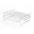 thumbnail image 4 of veasfak Air Fryer Rack Portable BBQ Rack for Air Fryer for Vegetables Kitchen Bread, 4 of 9