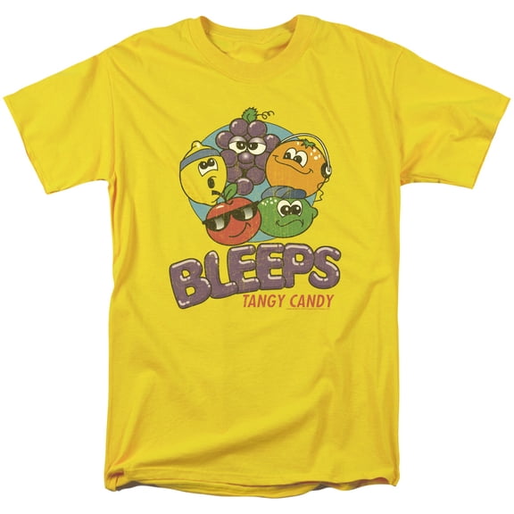 Dubble Bubble Bleeps S/S Adult 18/1 T-Shirt Yellow