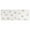 White Boho Bohemia, variant on Black Turquoise and Gray Floral Pattern Kitchen Rug Mat,Kitchen Runner Rugs Non Skid Washable,Decorative Kitchen Floor Mats for Kitchen,Sink,Laundry,17"X47"