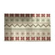 thumbnail image 2 of Mantel navideño, cubierta de tela roja y blanca con tela duradera, suave y cómoda para decoraciones navideñas, fiestas y fotografía, 80 x 120 cm, 2 of 7