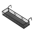 thumbnail image 2 of Colaxi Hanging Railing Planter Shelf Basket, Flowerpot Rack, Balcony Flower Pot Stand Patio Railing Planter Shelf for Fence, Balcony 80cm, 2 of 8