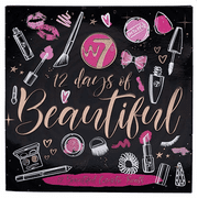 W7 12 Days of Beautiful Holiday Gift Set - 12 Individually Boxed Makeup & Cosmetic Surprises - Cruelty Free, Perfect Christmas Stocking Filler For Teenagers, Daughters and Girls