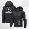 thumbnail image 3 of Chaquetas de Ciclismo de motocicleta Mercedes Benz para hombre y mujer, chubasqueros de Montañismo para deportes al aire libre, otoño e invierno, 2024, 3 of 5