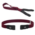 thumbnail image 5 of Belts for Women Men Buckle Belt Invisible No Buckle Stretch Waist Belt For Jean Pants,Dresses,No Bulge Wine, 5 of 5