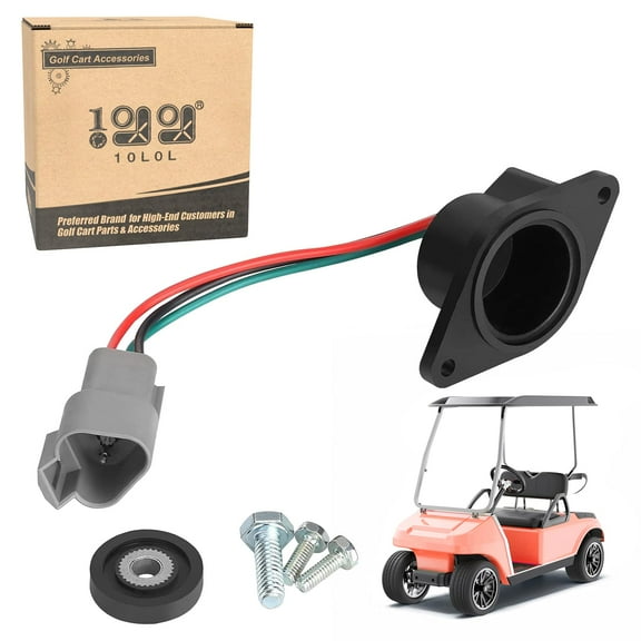 ABPETE (High Speed Magnet) Speed Sensor for Club Car IQ DS and Precedent 2004-up 48V Electric Golf Cart with ADC Motor, OEM# 102704901 102265601