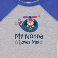 thumbnail image 4 of Inktastic My Nonna Loves Me Grandson Bear Boys Baby Bodysuit, 4 of 5