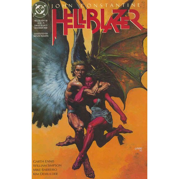 Hellblazer #60 VF ; DC Comic Book