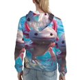 thumbnail image 7 of Haiem Cute Underwater Axolotl for Women's Fashion Hoodies & Sweatshirts with Kangaroo Pocket,Hooded Sweatshirt with Eye-catching Drawstrings-XX-Large, 7 of 7