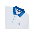 thumbnail image 2 of Psycho Bunny Men's Norris Pique Polo White B6K502Z1PC-WHTWhiteM, 2 of 2