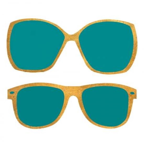 West Coast Shades Canvas Art - SD Graphics Studio ()