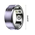 thumbnail image 3 of POINTERTECK Bague Intelligente Nouvelle Bague Intelligente Profondeur de Pas Multi Sport Bague Intelligente Modes Sport Entraînement Physique Bague Or, 3 of 7