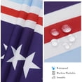 thumbnail image 6 of 4th of July Tablecloth 60 x 84 inch Memorial Day Patriotic Table Cloths Waterproof American Flag Table Cloth for Rectangle Table, 6 of 6