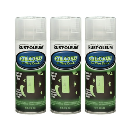 (3 Pack) Rust-Oleum Specialty Glow In The Dark (Best Spray Paint Sealant)