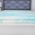 thumbnail image 5 of SwissLux 3-inch Gel Swirl Memory Foam Mattress Topper from SensorPEDIC Twin, 5 of 6