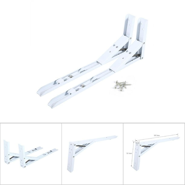 Shape Design Shelf Brackets, 4 Sizes Corner Bracket, For Hold Table Set