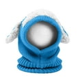 thumbnail image 3 of Baby Girls Boys Winter Hat Scarf Earflap Hood Scarves Caps Winter Hats Mens Winter Caps for The Cold Mens Warm Hats Winter Ice Hat Mens Hat Rabbit Hat with Dog Ears Furry Hats for Men Warm Head Gear, 3 of 3