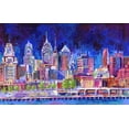 thumbnail image 2 of Wallich, Richard 32x22 White Modern Wood Framed Museum Art Print Titled - Philadelphia, 2 of 4
