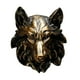 thumbnail image 2 of Busto de animal 3D para decorar la pared, ideal para decorar el dormitorio y la sala de estar. Bronce, 2 of 9