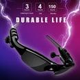 thumbnail image 4 of Gwong Electrónica Gafas inteligentes High Fidelity UV Resistente a UV Bluetooth-Compatible5.0 Gafas de sol de Audio de moda para conducir, 4 of 6