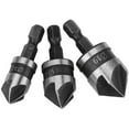 thumbnail image 2 of 3pcs 90 Degree 5 Flute Chamfer Cutters, 2 of 3