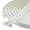 White-2 Pcs x 26 Ft, variant on 2pcs*26 Ft V-shape Thin Weather Stripping Door Seal Strip For Doors Frame Sadhesive Foam Tape Weatherstrippingulation Winter Soundproof Gap Filler Sealing Brown