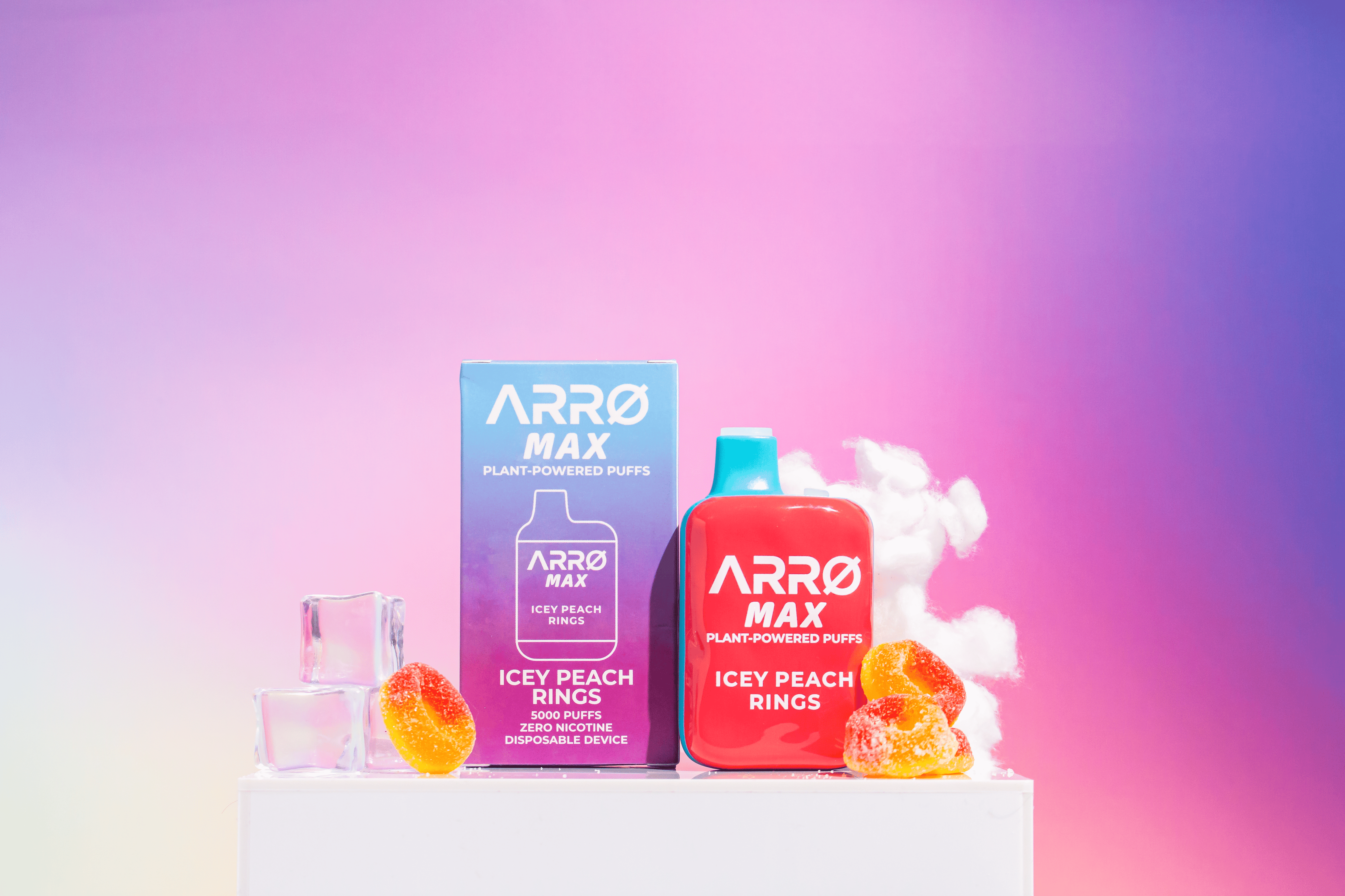 ARR Max Aromatherapy Diffuser, Icey Peach Rings - 5,000 Puffs | 0% Nicotine,  Vegan, Sugar-Free, Gluten-Free Aromatherapy - Walmart.com