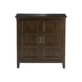 thumbnail image 3 of Simpli Home Burlington Bas - Armoire - 2 Tablettes - 2 Portes - Bois - Brun espresso, 3 of 8