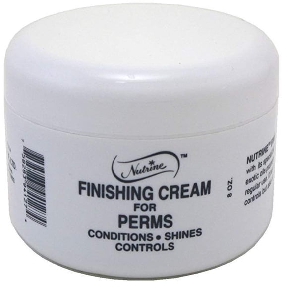 Nutrine Finishing Cream for Perms, 8 oz - (Pack of 3)