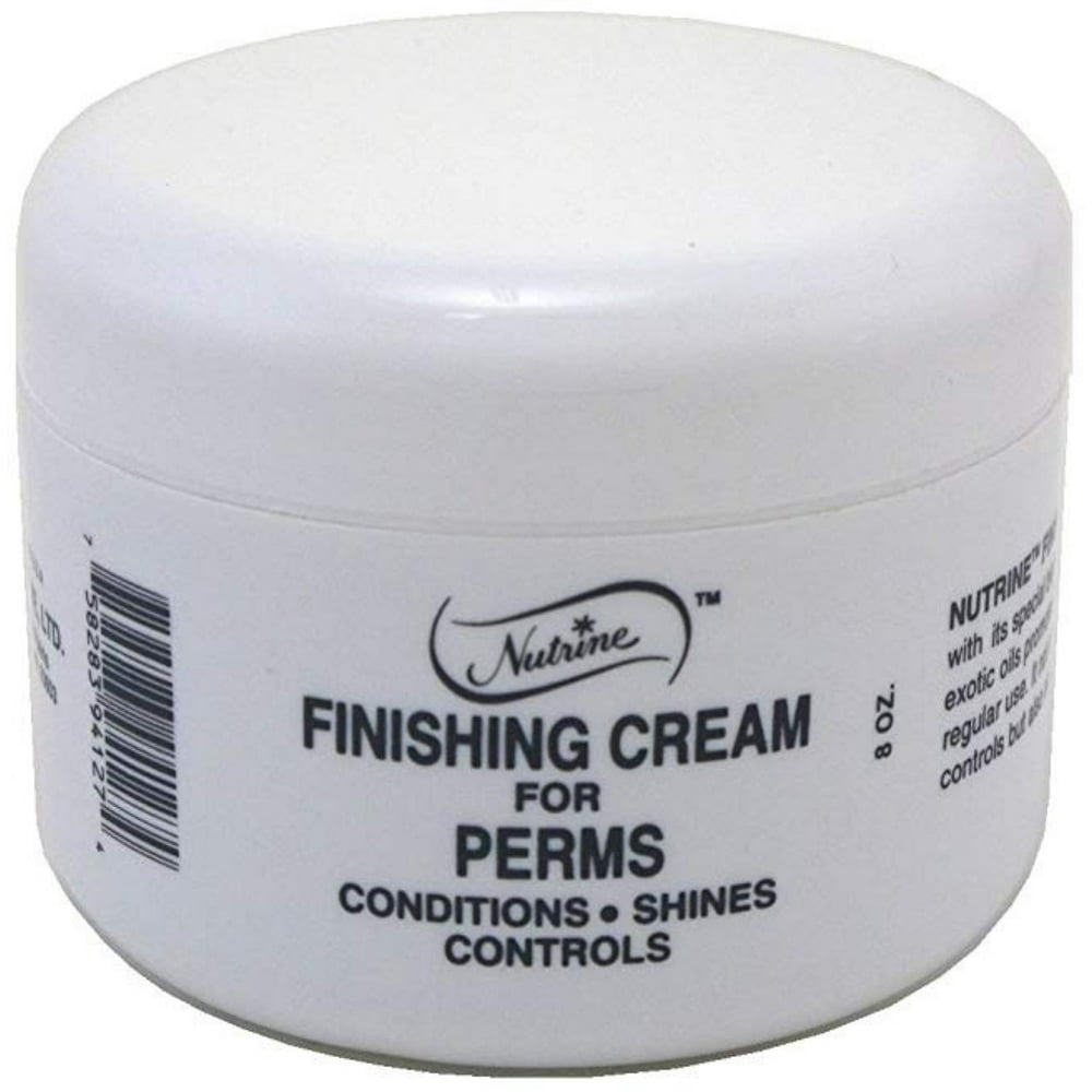Nutrine Finishing Cream for Perms, 8 oz