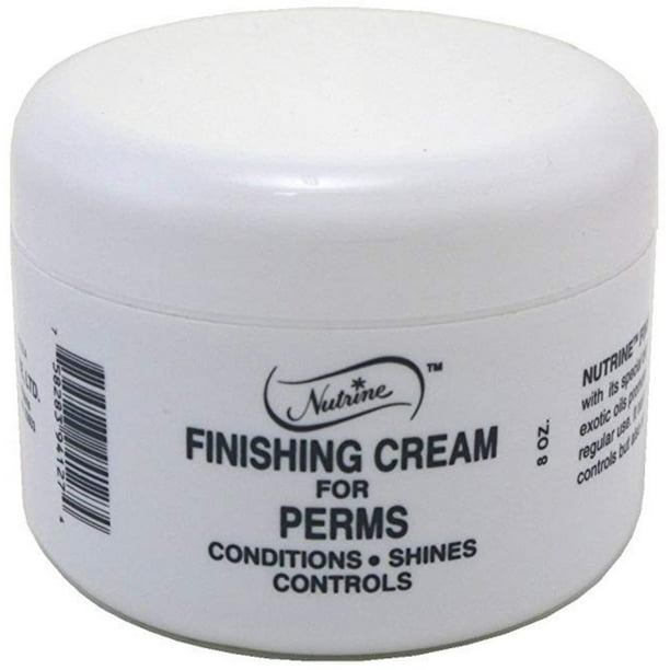 Nutrine Finishing Cream for Perms, 8 oz
