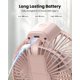 thumbnail image 5 of Ventilador eléctrico Koonie Mini Clip-On USB de 3 velocidades, color rosa, 5 of 7