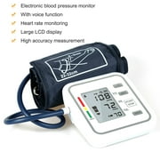 Upper Arm Style Automatic Electronic with Large LCD Display Digital Intelligent Blood Pressure Meter Measurement Tool