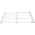 thumbnail image 6 of HAMPPLIES Closet Tension Shelf White 1Pcs 15.7X9.4X0.4In, 6 of 8