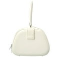 thumbnail image 2 of Self-Portrait Leather Top Handle Mini Bag, White, 2 of 4