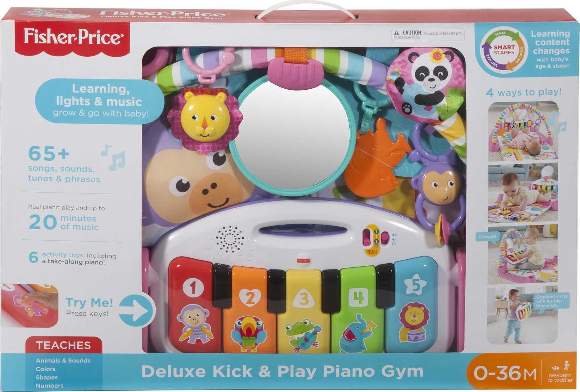 Baby Gym - Zinaps Musical Bébé Play Mat - Kick and Play Piano