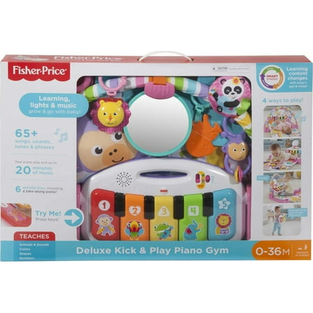 Fisher-Price Deluxe Kick & Play Piano Gym